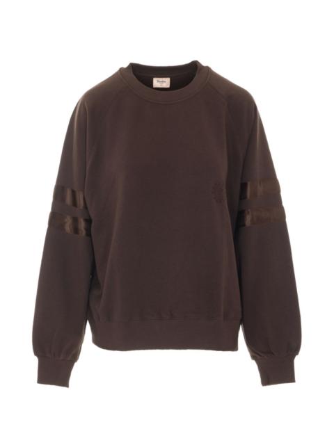 Repetto Signature embroidered logo crew-neck sweatshirt
