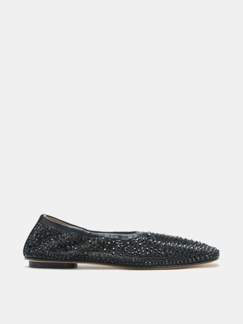 LE MONDE BÉRYL Mica Flat / Black Mesh Crystal