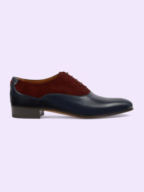 GUCCI Men's lace-up shoe with Double G
