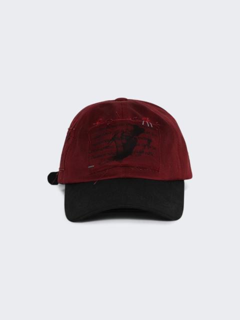 Enfants Riches Déprimés Napoleon 6-panel Hat Red And Black