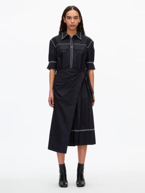 【3.1 Phillip Lim】クリスクロスバックミディドレス Crisscross Back Midi Dress – 3.1 Phillip Lim