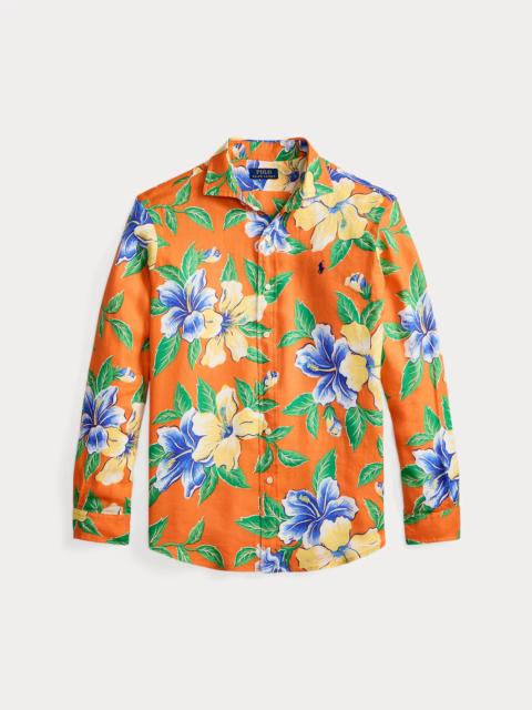 Polo Ralph Lauren Classic Fit Tropical Floral Linen Shirt