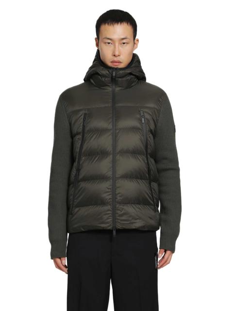 Moncler Padded Wool Zip-up Cardigan