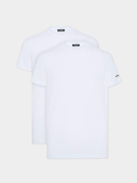DSQUARED2 BASIC T-SHIRT TWIN PACK