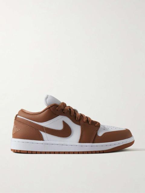 Jordan Air Jordan 1 Low embroidered leather sneakers