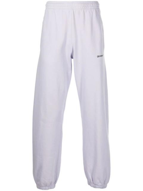 Off-White Diag Stripe-print track pants