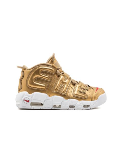 Supreme x Air More Uptempo "Suptempo Gold" sneakers