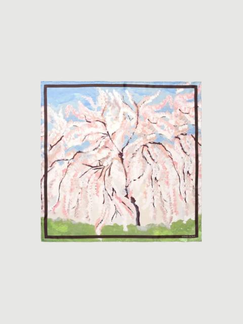 STINE GOYA SILK SCARF CHERRY BLOSSOM
