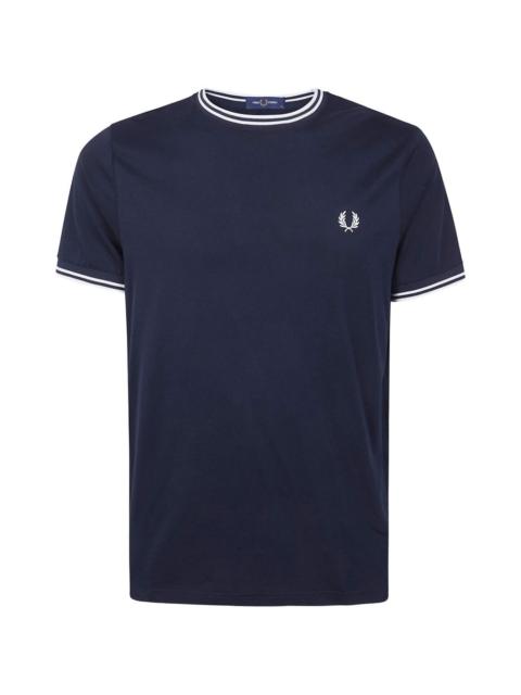 Fred Perry logo-embroidered T-shirt