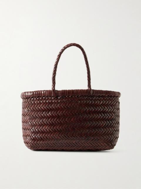 DRAGON DIFFUSION Gora Mini Woven Leather Tote