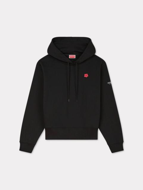 'Boke Flower' classic embroidered hoodie