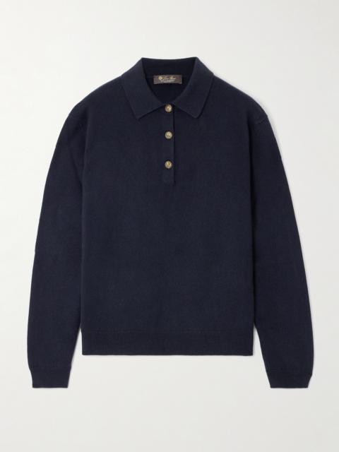 Loro Piana Cashmere Polo Sweater