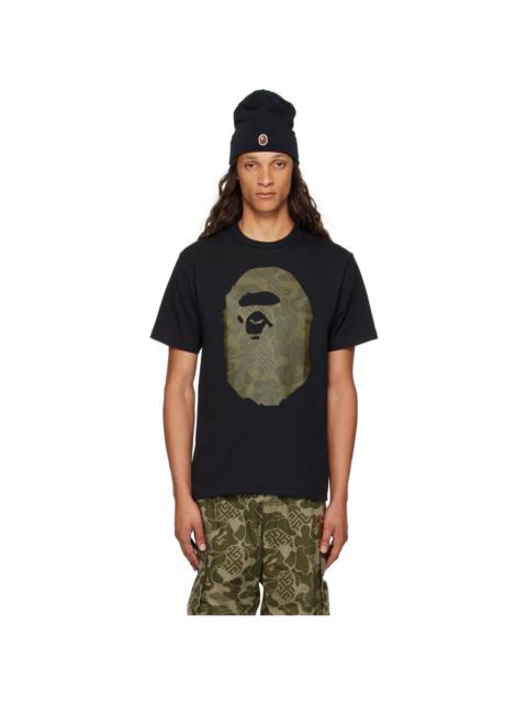 Black Asia Camo Big Ape Head T-Shirt