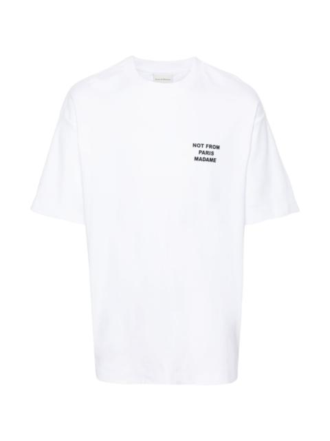 Cotton T-shirt with logo