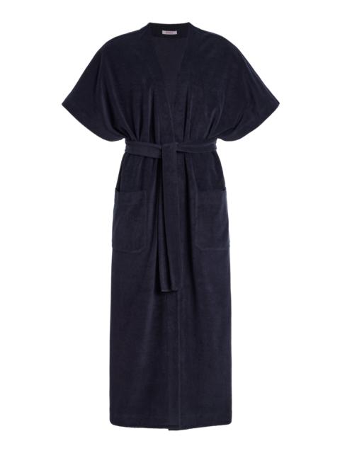 ERES Thalasso Cotton Terry Robe black