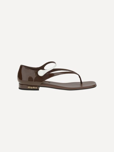 Miu Miu Thong Sandals