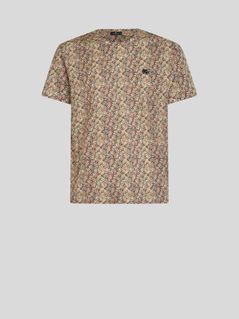 Etro PRINTED T-SHIRT WITH LOGO