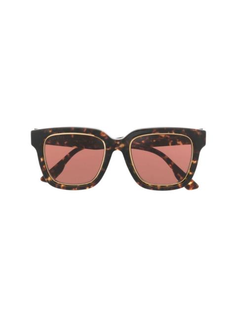 square tinted sunglasses