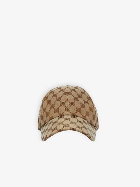 BALENCIAGA Men's Hacker Cap in Beige