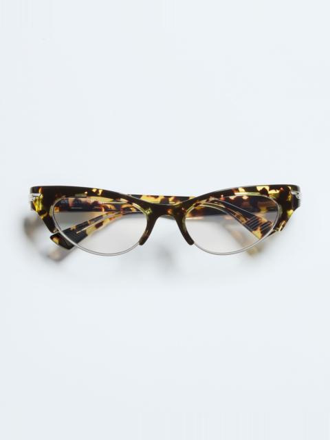 Bottega Veneta Angle Cat Eye Sunglasses