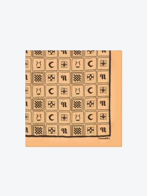 Nanushka MIANI - Printed silk scarf - Totem