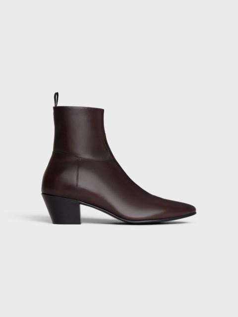 CELINE Celine Jacno Zipped Boot in CALFSKIN | REVERSIBLE