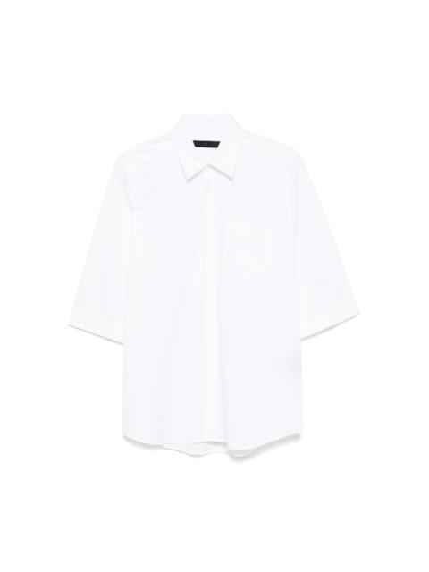 ALAINPAUL logo-embroidered shirt