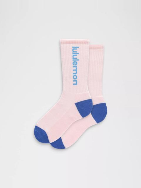lululemon Unisex Daily Essential Crew Socks *Wordmark