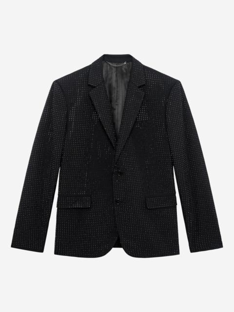 The Kooples BLACK RHINESTONE JACKET