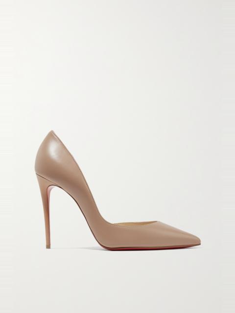 Iriza 100 suede point-toe pumps