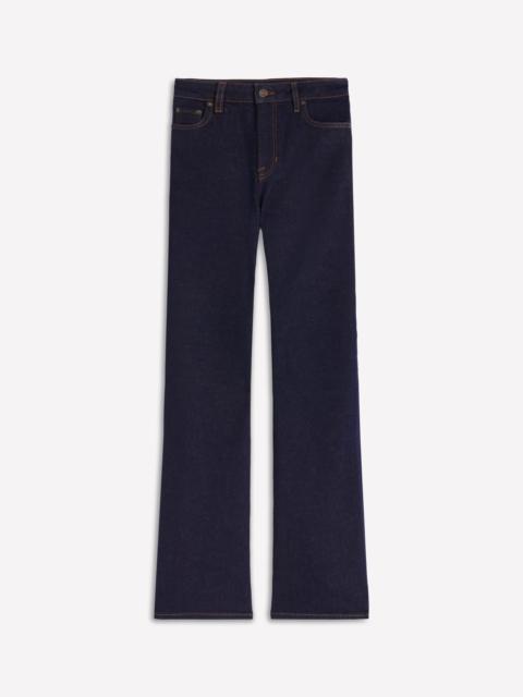 BODEN High Rise Fitted Flare Jeans-Indigo