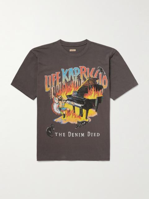 Kapital Printed Cotton-Jersey T-Shirt