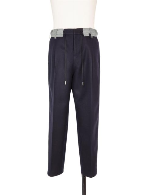 Wool Melton Pants