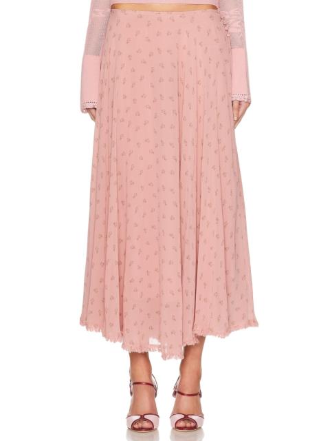 Mirror Palais Buttercream Skirt