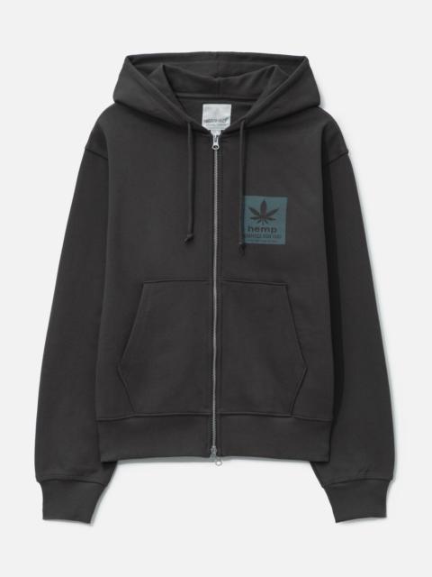GRAMICCI HEMP ZIP HOODED SWEATSHIRT