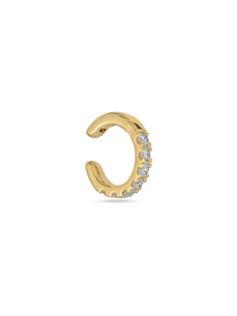 STONE AND STRAND LAB-Created 2mm Hinged Ear Cuff