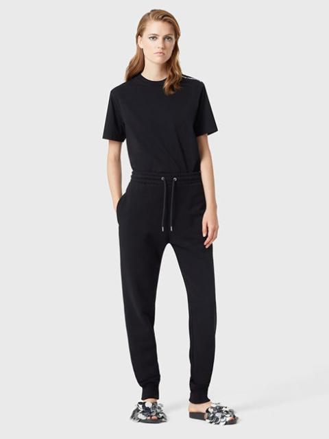 rabanne BODYLINE BLACK JOGGING PANTS IN COTTON