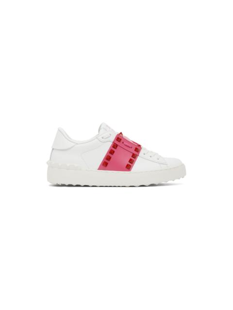 Valentino Rockstud Untitled 가죽 운동화