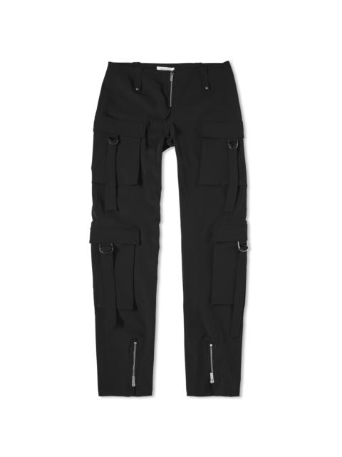 Blumarine Blumarine Skinny Cargo Trousers in Nylon