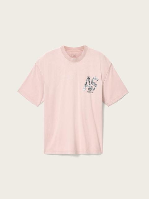 ALLSAINTS MIXTAPE OVERSIZED GRAPHIC T-SHIRT