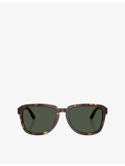 Dolce & Gabbana DG4566 Square-Frame Acetate Sunglasses
