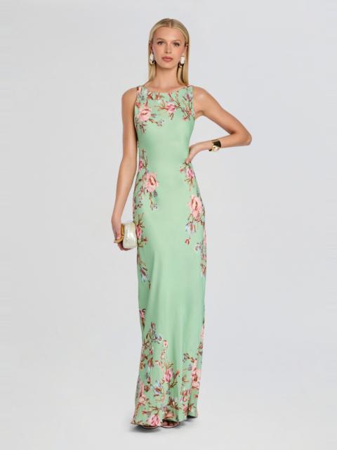 HEMANT & NANDITA EZRA BIAS MAXI DRESS
