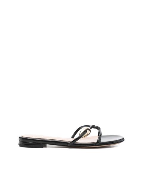 Gianvito Rossi knotted strap sandals