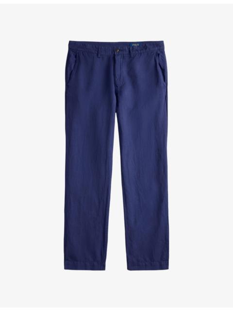 Polo Ralph Lauren Bedford Classic-Fit Linen And Cotton Trousers