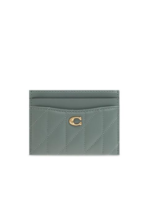 COACH Essential leather card holder