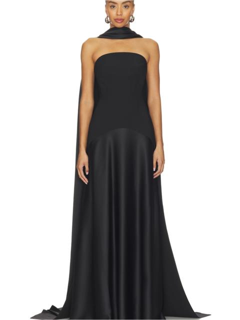 SOLACE LONDON Mae Maxi Dress