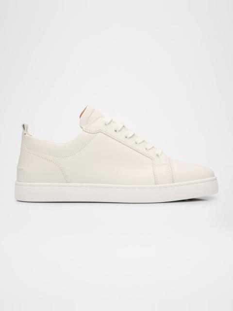 Christian Louboutin Men's Louis Junior Leather Low-Top Sneakers