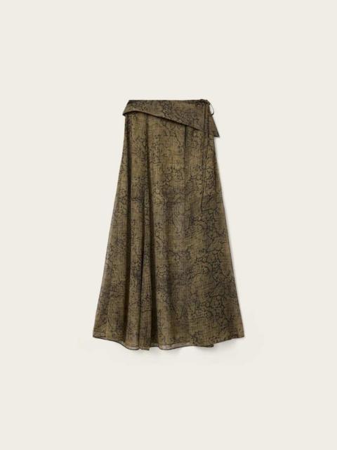 ALLSAINTS SALI MESH MAXI SKIRT