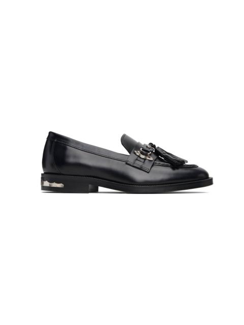 TOGA PULLA Black Tassel Loafers