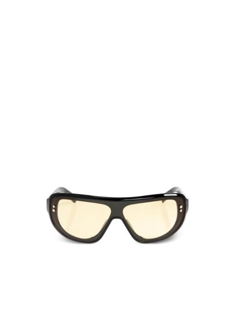 JACQUEMUS geometric-frame sunglasses